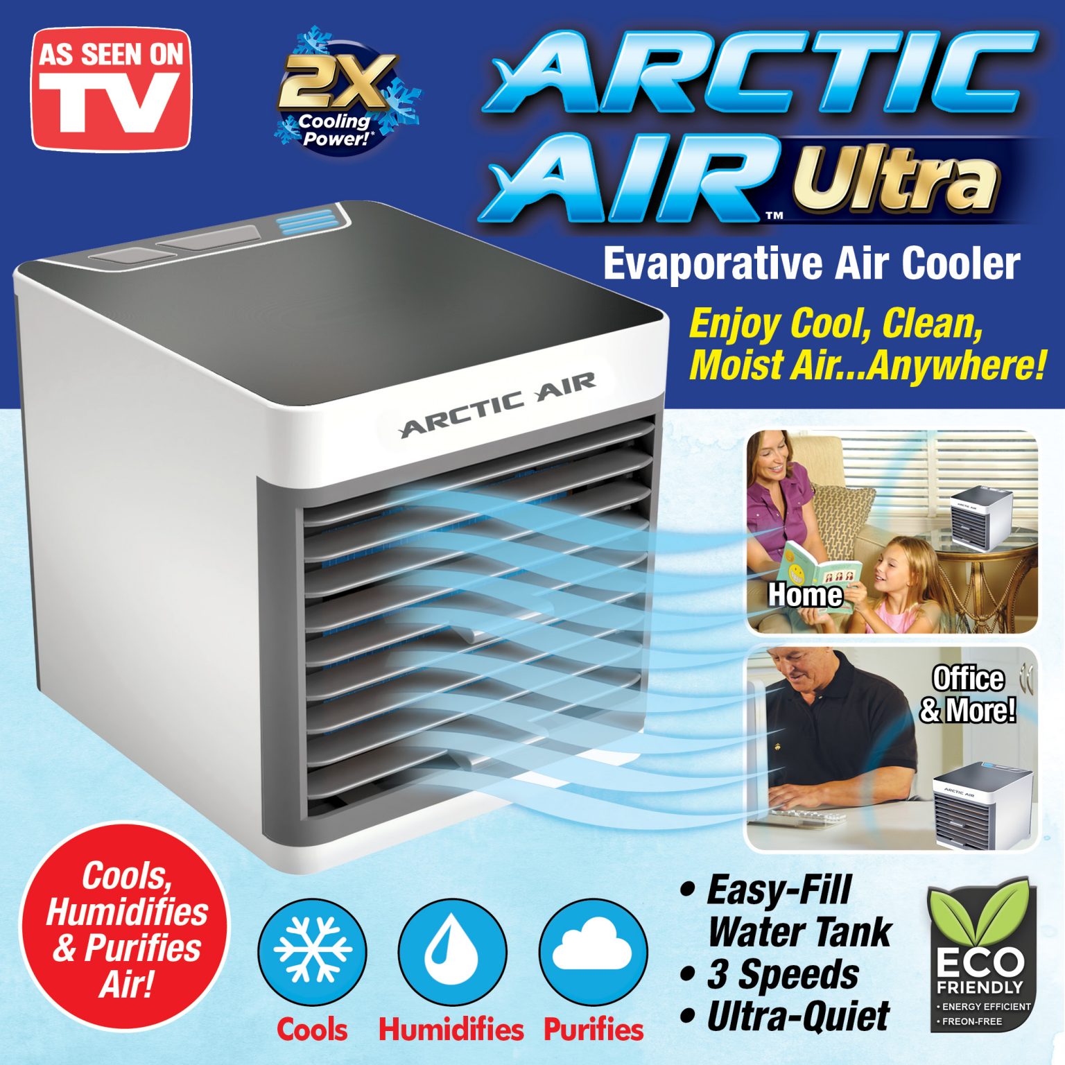 Arctic Air Ultra Mini Air Cooler X Cooling Power Abuja Nano Smart