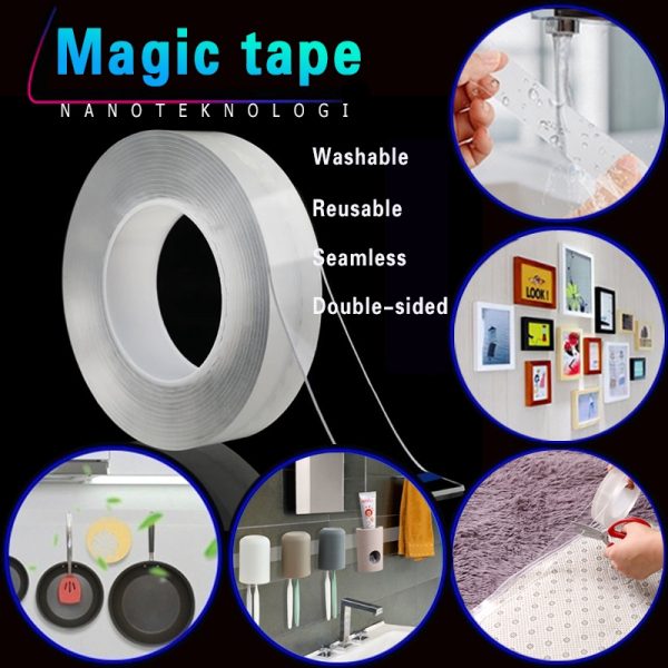 Double Sided Nano Tape Reusable Magic Adhesive Tape Nano Smart Store