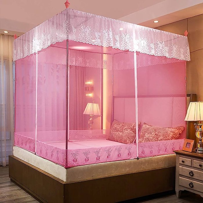 Introducing the Classic Pole Net Mosquito Net, your ultimate defense against mosquitoes and other pesky insects. Brought to you by Nano Smart Store, this mosquito net combines classic design with modern functionality to create a safe and peaceful sleeping environment for you and your loved ones. Say goodbye to sleepless nights and hello to uninterrupted rest with the Classic Pole Net Mosquito Net. Designed to fit most bed sizes, this net features a spacious interior that allows for comfortable movement while ensuring maximum protection. Its fine mesh construction creates a physical barrier, preventing mosquitoes from intruding and disrupting your sleep. Crafted from high-quality materials, the Classic Pole Net Mosquito Net offers durability and longevity. The sturdy poles provide stability and support, keeping the net securely in place throughout the night. Rest assured knowing that you're protected from bothersome insects, allowing you to relax and rejuvenate in the comfort of your own bed. Installation is quick and hassle-free with the included poles and hanging kit. Simply assemble the poles, attach them to the designated corners of your bed, and drape the net over the frame. Within minutes, you'll have a protective shield against mosquitoes, ensuring a peaceful and uninterrupted sleep. The Classic Pole Net Mosquito Net is not only practical but also adds a touch of elegance to your bedroom decor. Its classic design complements any interior style, enhancing the overall aesthetic appeal of your sleeping space. Enjoy a combination of functionality and sophistication, creating a tranquil haven within your home. This versatile mosquito net is not limited to indoor use. It's also perfect for outdoor activities such as camping or patio lounging. Its portable design allows you to take it with you wherever you go, providing a safe and insect-free zone no matter the location. Protect yourself and your loved ones from mosquito-borne diseases and enjoy uninterrupted sleep with the Classic Pole Net Mosquito Net from Nano Smart Store. Order now and experience the peace and tranquility you deserve. Rest peacefully with Nano Smart Store's Classic Pole Net Mosquito Net!