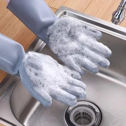 Silicone Sponge Hand Gloves