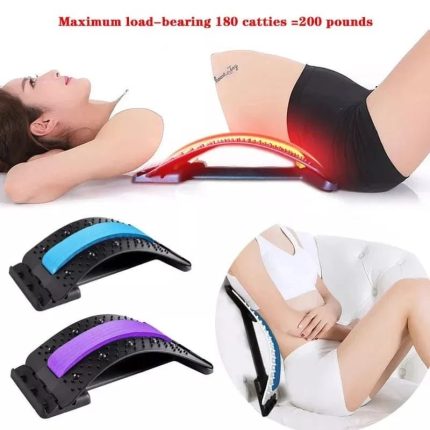 Back Stretcher Lumbar Support & Back Massager