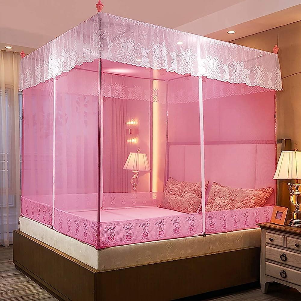 Introducing the Classic Pole Net Mosquito Net, your ultimate defense against mosquitoes and other pesky insects. Brought to you by Nano Smart Store, this mosquito net combines classic design with modern functionality to create a safe and peaceful sleeping environment for you and your loved ones. Say goodbye to sleepless nights and hello to uninterrupted rest with the Classic Pole Net Mosquito Net. Designed to fit most bed sizes, this net features a spacious interior that allows for comfortable movement while ensuring maximum protection. Its fine mesh construction creates a physical barrier, preventing mosquitoes from intruding and disrupting your sleep. Crafted from high-quality materials, the Classic Pole Net Mosquito Net offers durability and longevity. The sturdy poles provide stability and support, keeping the net securely in place throughout the night. Rest assured knowing that you're protected from bothersome insects, allowing you to relax and rejuvenate in the comfort of your own bed. Installation is quick and hassle-free with the included poles and hanging kit. Simply assemble the poles, attach them to the designated corners of your bed, and drape the net over the frame. Within minutes, you'll have a protective shield against mosquitoes, ensuring a peaceful and uninterrupted sleep. The Classic Pole Net Mosquito Net is not only practical but also adds a touch of elegance to your bedroom decor. Its classic design complements any interior style, enhancing the overall aesthetic appeal of your sleeping space. Enjoy a combination of functionality and sophistication, creating a tranquil haven within your home. This versatile mosquito net is not limited to indoor use. It's also perfect for outdoor activities such as camping or patio lounging. Its portable design allows you to take it with you wherever you go, providing a safe and insect-free zone no matter the location. Protect yourself and your loved ones from mosquito-borne diseases and enjoy uninterrupted sleep with the Classic Pole Net Mosquito Net from Nano Smart Store. Order now and experience the peace and tranquility you deserve. Rest peacefully with Nano Smart Store's Classic Pole Net Mosquito Net!