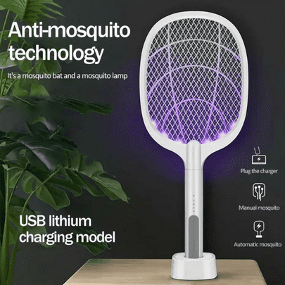 Introducing the Rechargeable Mosquito Zapper, a powerful and convenient device designed to provide you with a mosquito-free environment. Brought to you by Nano Smart Store, this innovative mosquito zapper combines advanced technology with user-friendly features to effectively combat annoying mosquitoes and create a peaceful atmosphere. Say goodbye to bothersome mosquitoes with the Rechargeable Mosquito Zapper. This compact and portable device is your ultimate weapon against these pesky insects. It utilizes a combination of ultraviolet (UV) light and an electric grid to attract and eliminate mosquitoes. The UV light lures the mosquitoes towards the zapper, and upon contact, they are swiftly neutralized by a low-voltage electric charge, providing you with immediate relief. One of the key features of the Rechargeable Mosquito Zapper is its rechargeable battery. Say goodbye to the hassle of constantly replacing batteries. With a simple USB charging cable, you can conveniently recharge the zapper and ensure it's always ready for action. This eco-friendly solution saves you money and minimizes waste. The ergonomic and user-friendly design of the Rechargeable Mosquito Zapper makes it easy to use and maintain. It features a protective grid that keeps you safe while allowing mosquitoes to enter. The removable collection tray makes it effortless to dispose of the neutralized insects, ensuring a clean and hygienic environment. Take the Rechargeable Mosquito Zapper wherever you go. Its compact size and lightweight design make it ideal for both indoor and outdoor use. Whether you're relaxing in your backyard, camping in the wilderness, or enjoying a picnic, this zapper provides you with an effective and portable solution to keep mosquitoes at bay. Create a mosquito-free zone and enjoy your surroundings without the annoyance of mosquito bites. Experience the convenience and effectiveness of the Rechargeable Mosquito Zapper from Nano Smart Store. Order now and take control of your environment, one zap at a time. Protect yourself and your loved ones from mosquitoes with Nano Smart Store's Rechargeable Mosquito Zapper!