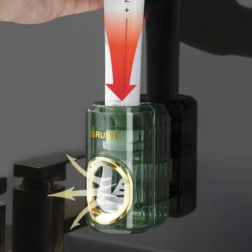 Fancy Glass Toothpaste dispenser